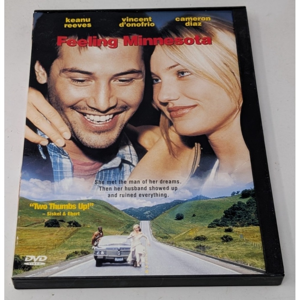 Feeling Minnesota (DVD, 1996)Keanu Reeves, Vincent D'Onofrio, Cameron Diaz movie